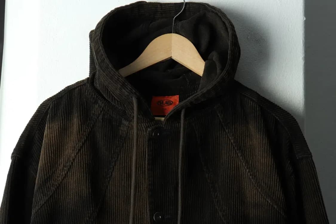 (M-L) 디미트리블랙 집업 바람막이 점퍼자켓 코듀로이 후드-16683 상품이미지3