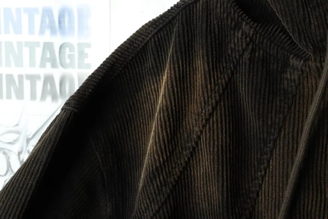 (M-L) 디미트리블랙 집업 바람막이 점퍼자켓 코듀로이 후드-16683 상품이미지5