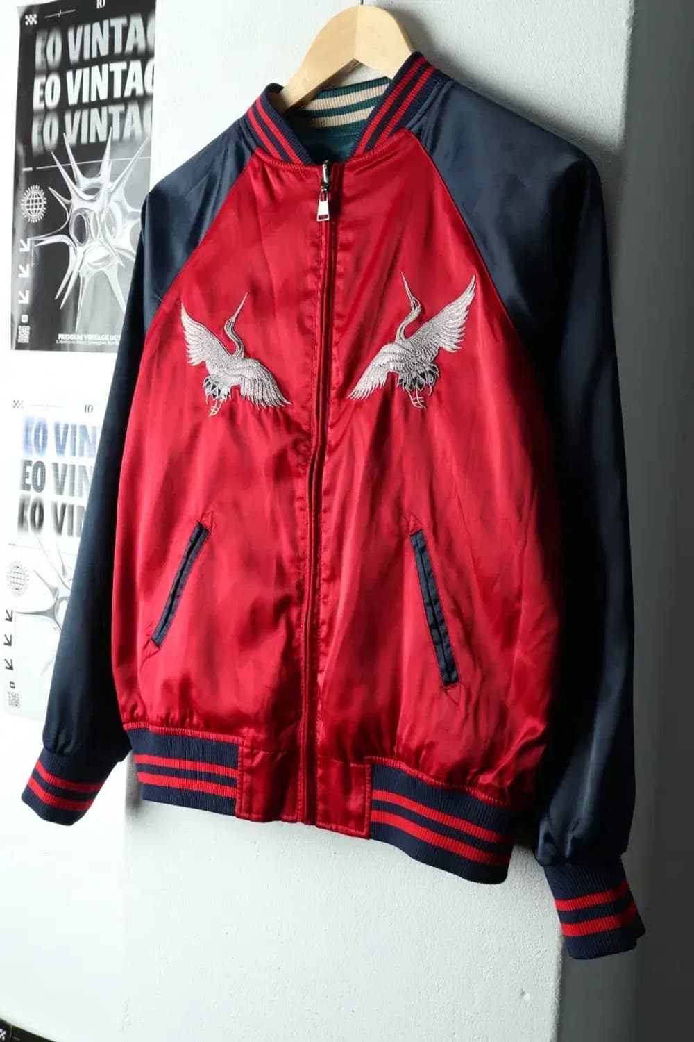 W(S-M) 자라 집업 바람막이 점퍼자켓 스카잔 리버시블-16684 상품이미지1