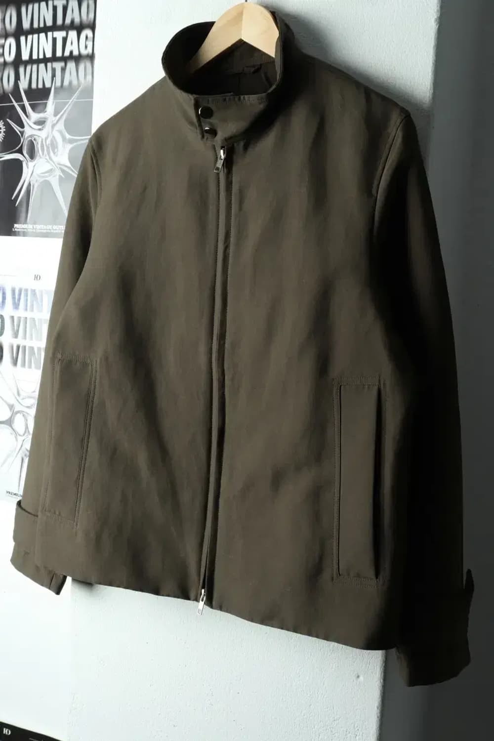 (M) 컨셉원 집업 바람막이 점퍼자켓 블루종 카키 놈코어-16686 상품이미지1