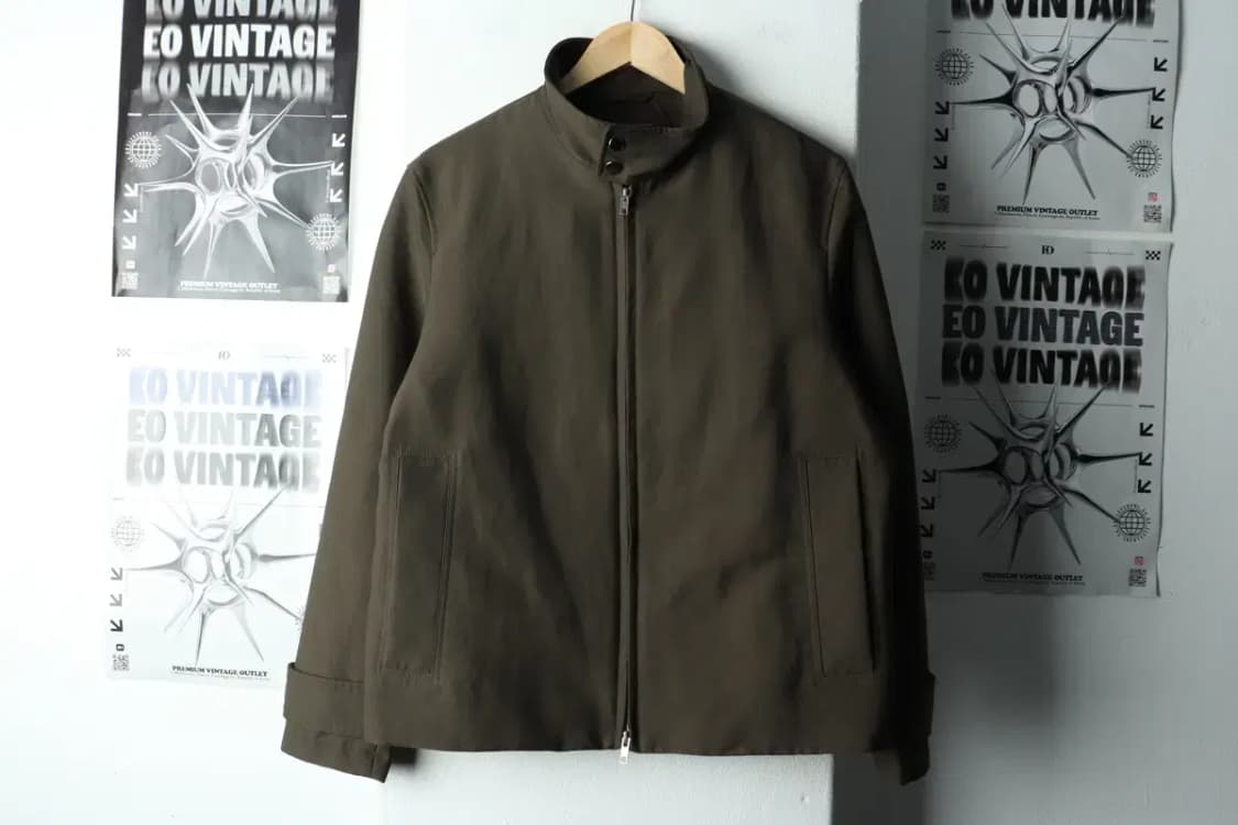 (M) 컨셉원 집업 바람막이 점퍼자켓 블루종 카키 놈코어-16686 상품이미지2