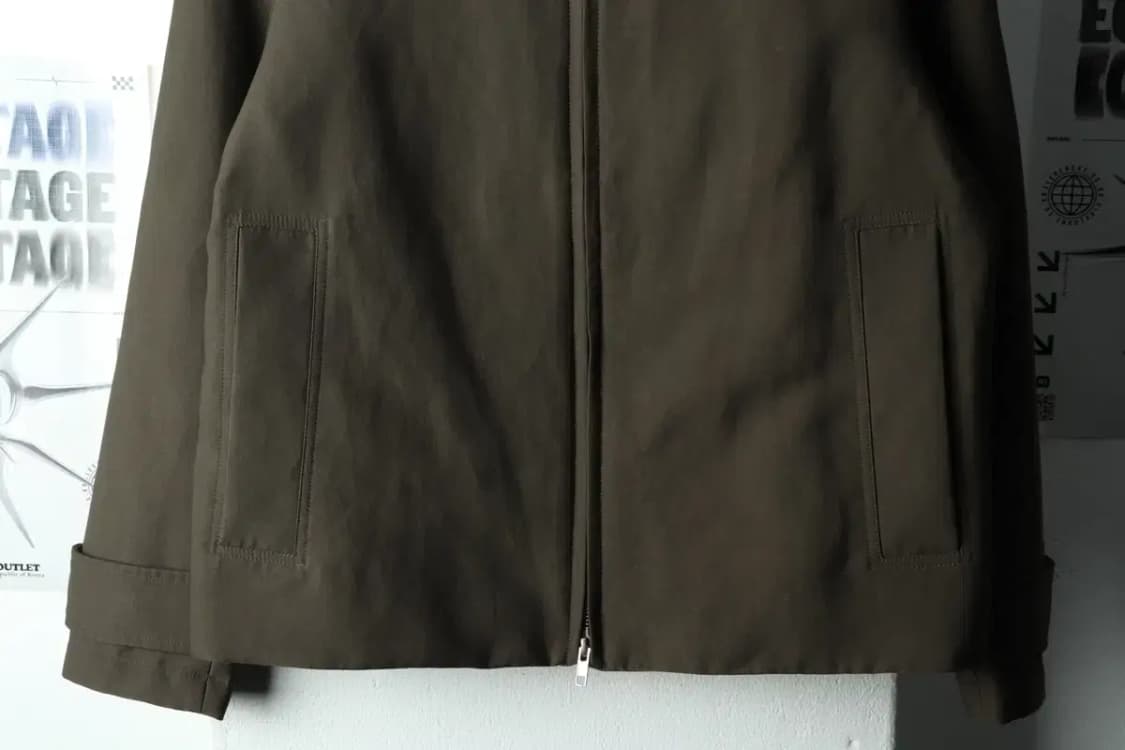 (M) 컨셉원 집업 바람막이 점퍼자켓 블루종 카키 놈코어-16686 상품이미지4