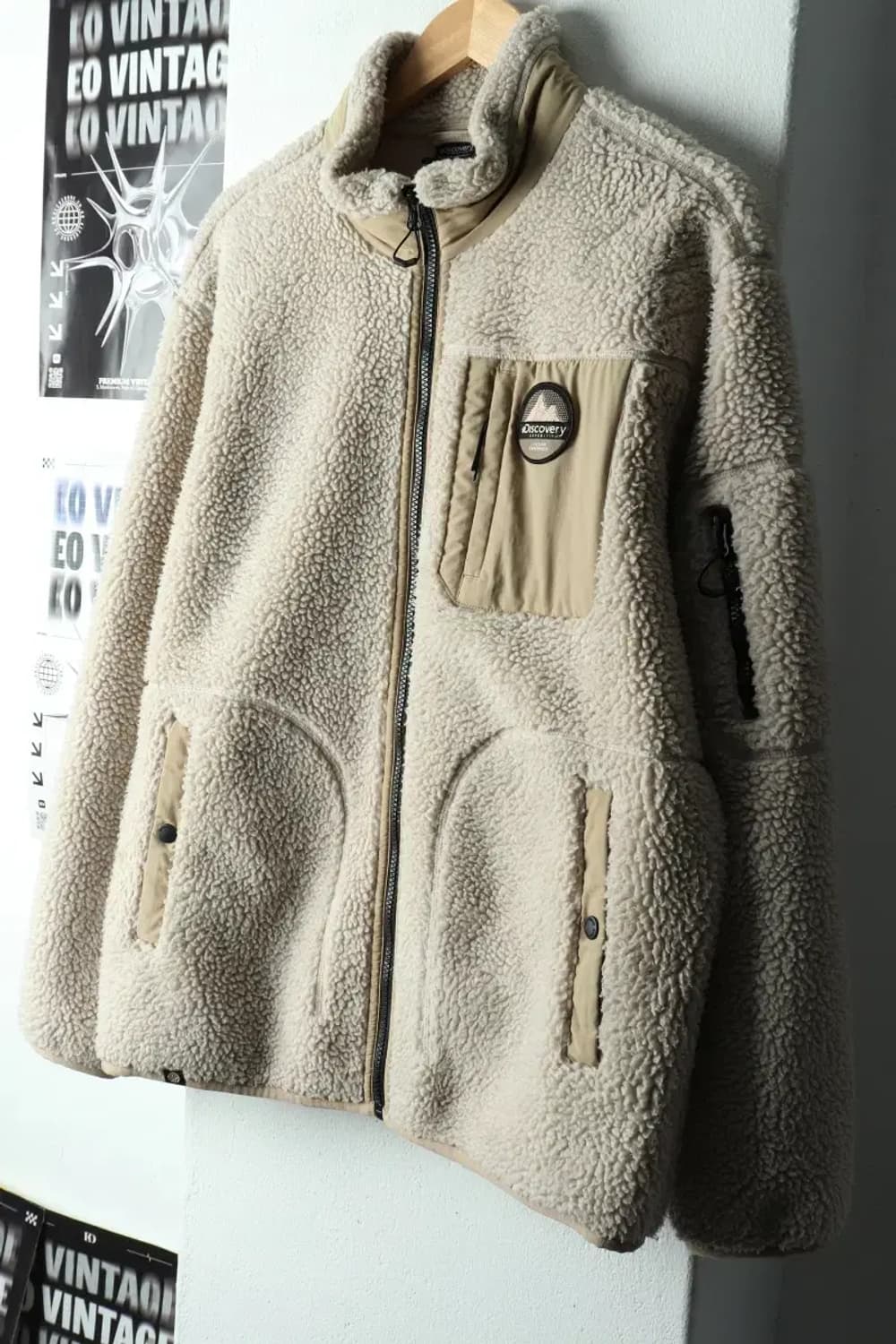 (XL) 디스커버리 집업 바람막이 점퍼자켓 후리스 플리스-16687 상품이미지1