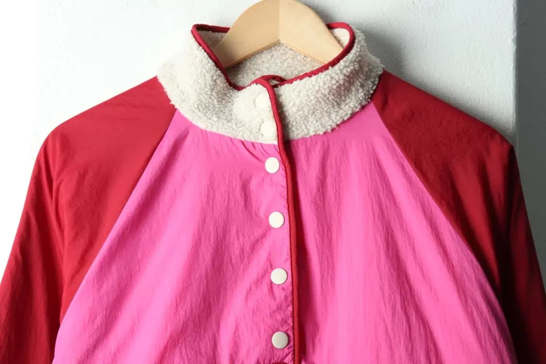 W(M-L) 자라 집업 바람막이 점퍼자켓 후리스 플리스 크롭-16688 상품이미지3