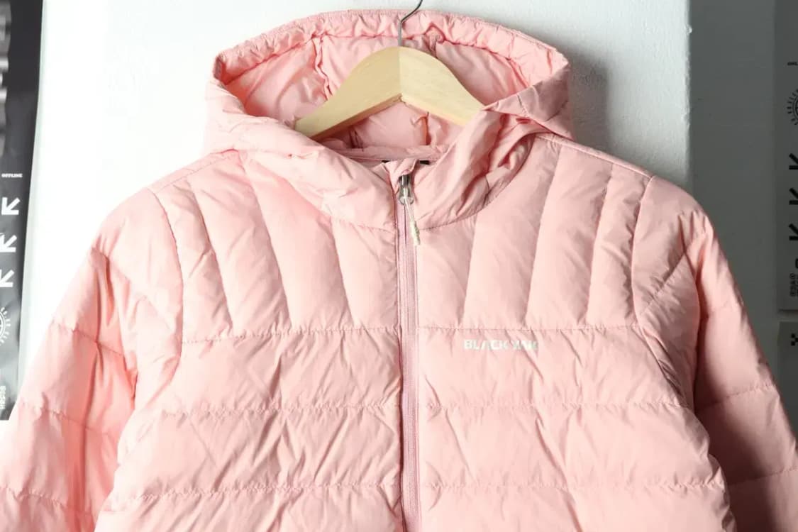 W(F) 블랙야크 패딩 점퍼자켓 아동 키즈 덕다운 핑크-1668D 상품이미지3