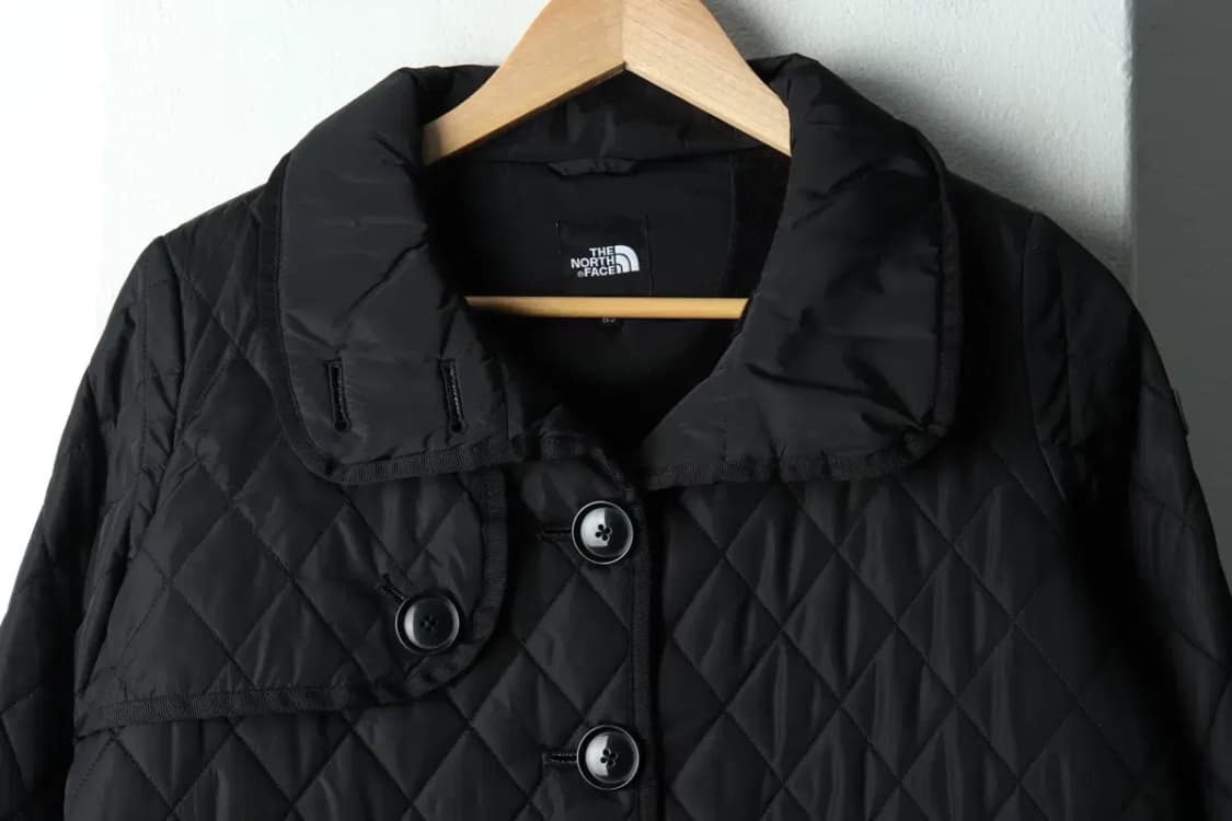 W(M) 노스페이스 패딩 점퍼자켓 코트 퀄팅 블랙-1668E 상품이미지3