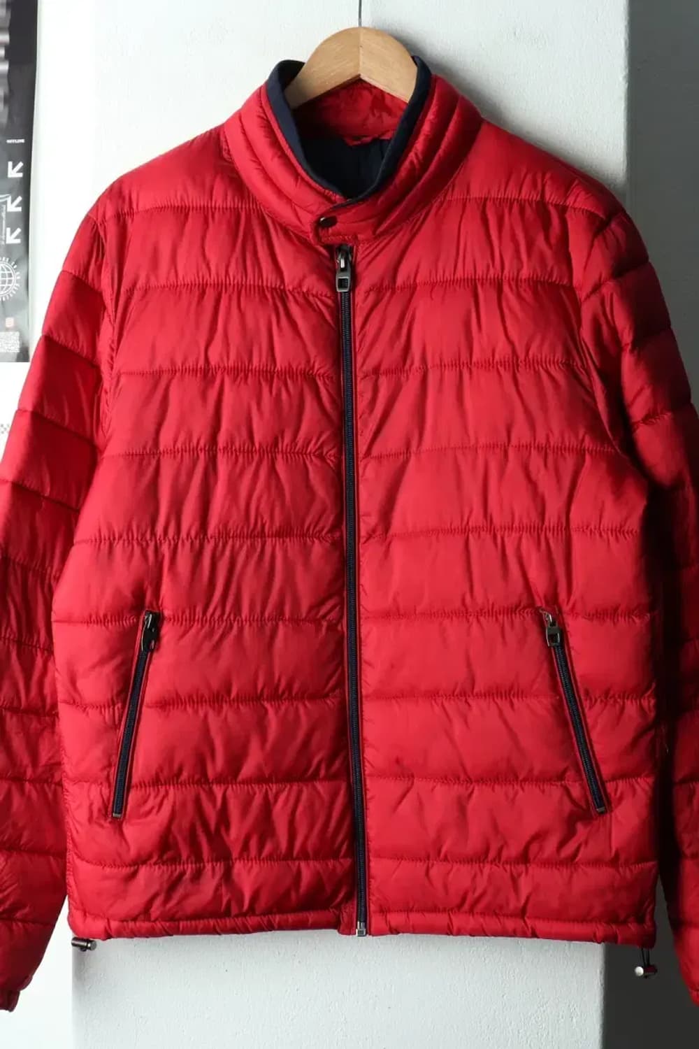 (L-XL) 자라 패딩 점퍼자켓 경량 레드-1668F 상품이미지1