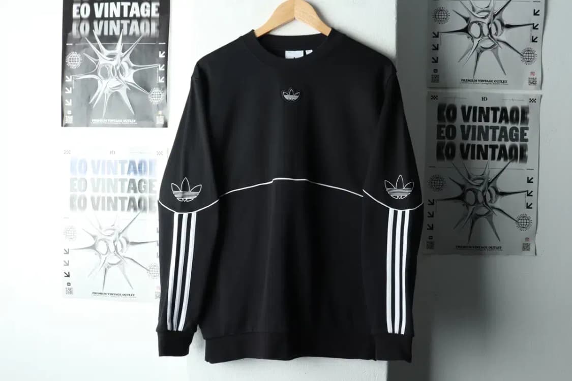 (XL) 아디다스 맨투맨 티셔츠 오리지널 삼선 올드스쿨-16696 상품이미지2