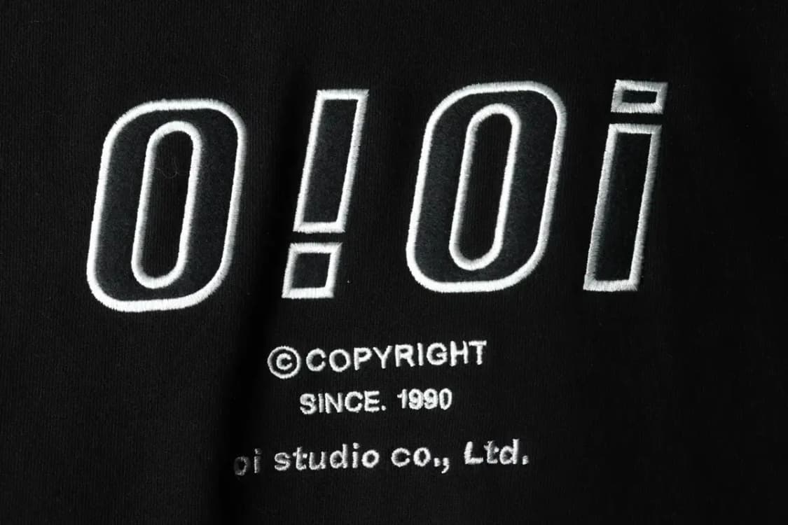 W(S) 오아이오아이 후드티셔츠 빅로고 블랙 올드스쿨-16699 상품이미지5