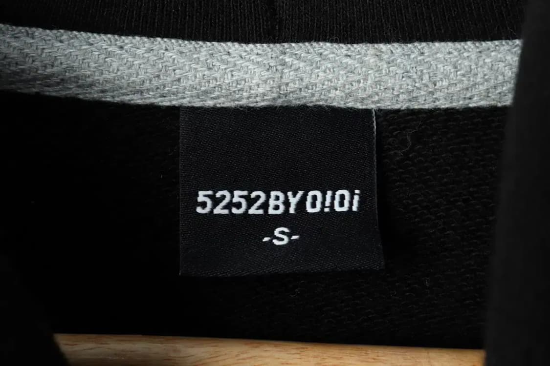 W(S) 오아이오아이 후드티셔츠 빅로고 블랙 올드스쿨-16699 상품이미지6