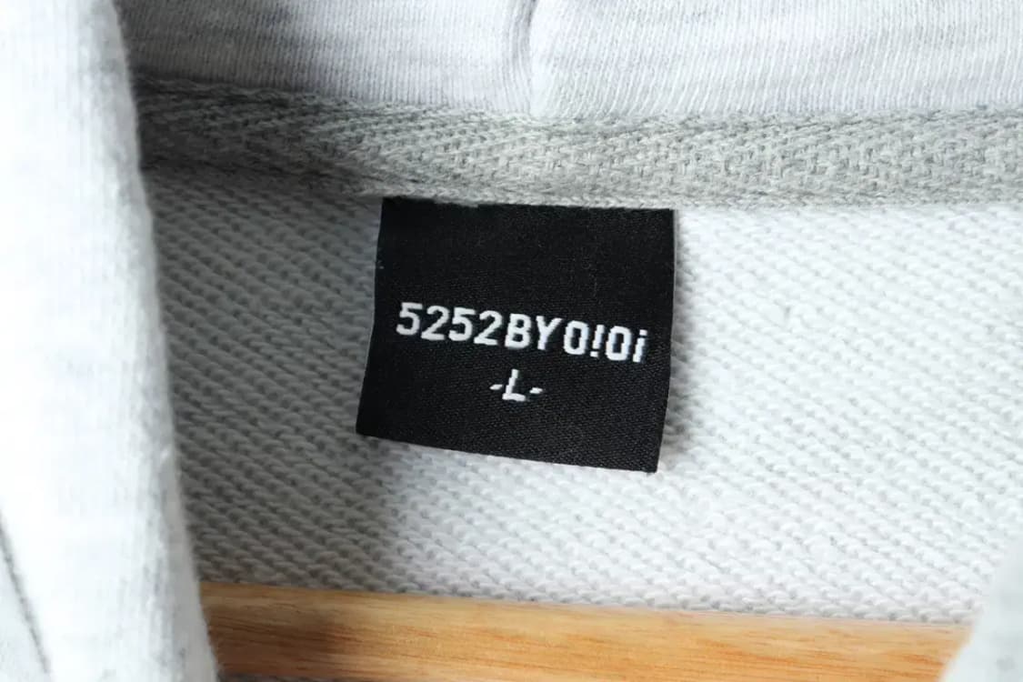 (L-XL) 오아이오아이 후드티셔츠 빅로고 멜란지-1669A 상품이미지7