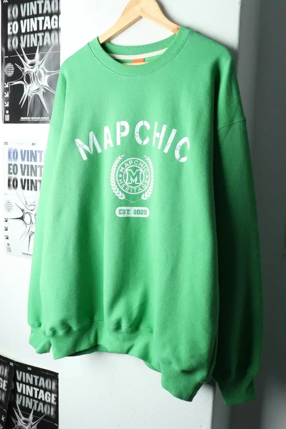 (L-XL) MAPCHIC 맵시크 맨투맨 티셔츠 새상품-166FB 상품이미지1