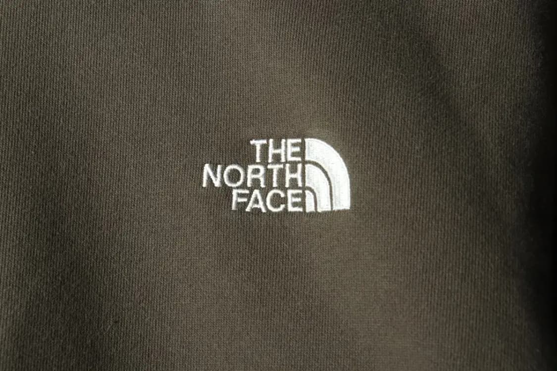 (XS) 노스페이스 맨투맨 티셔츠 카키 올드스쿨-166FD 상품이미지5