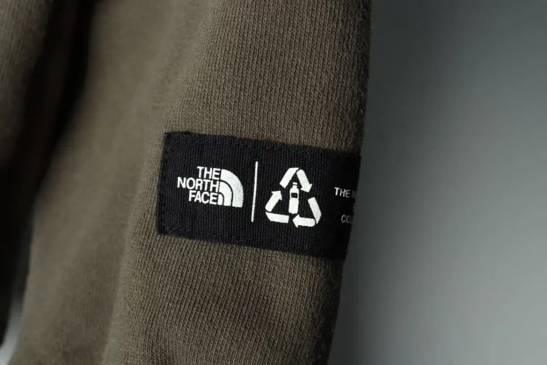 (XS) 노스페이스 맨투맨 티셔츠 카키 올드스쿨-166FD 상품이미지6