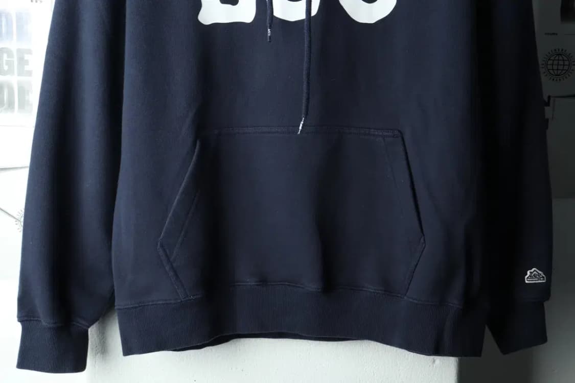 (S) 리 후드티셔츠 빅로고 네이비 올드스쿨-16700 상품이미지4