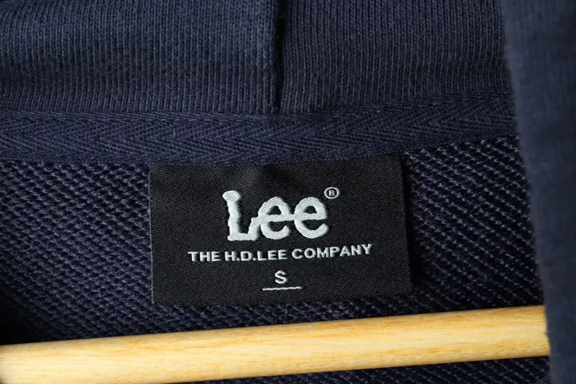 (S) 리 후드티셔츠 빅로고 네이비 올드스쿨-16700 상품이미지7