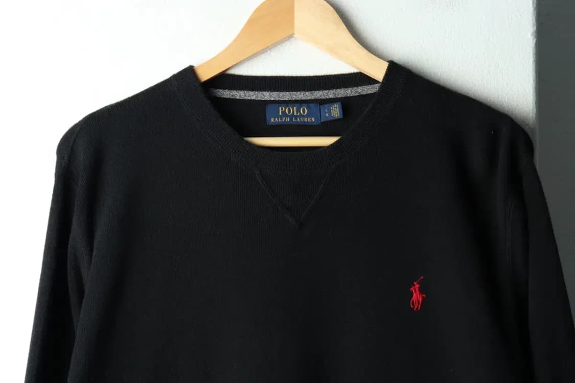 (L-XL) 폴로 랄프로렌 니트 블랙 레드포니-16704 상품이미지3