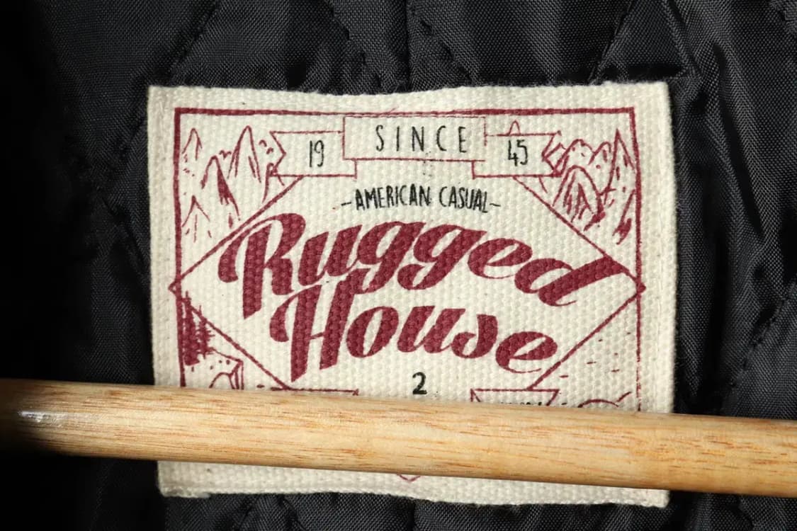 (XL) 러기드하우스 코트자켓 누빔 네이비 울-16706 상품이미지5