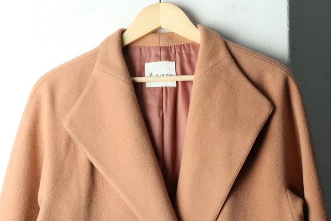 W(S) 잇미샤 코트자켓 캐시미어 핑크-16707 상품이미지3