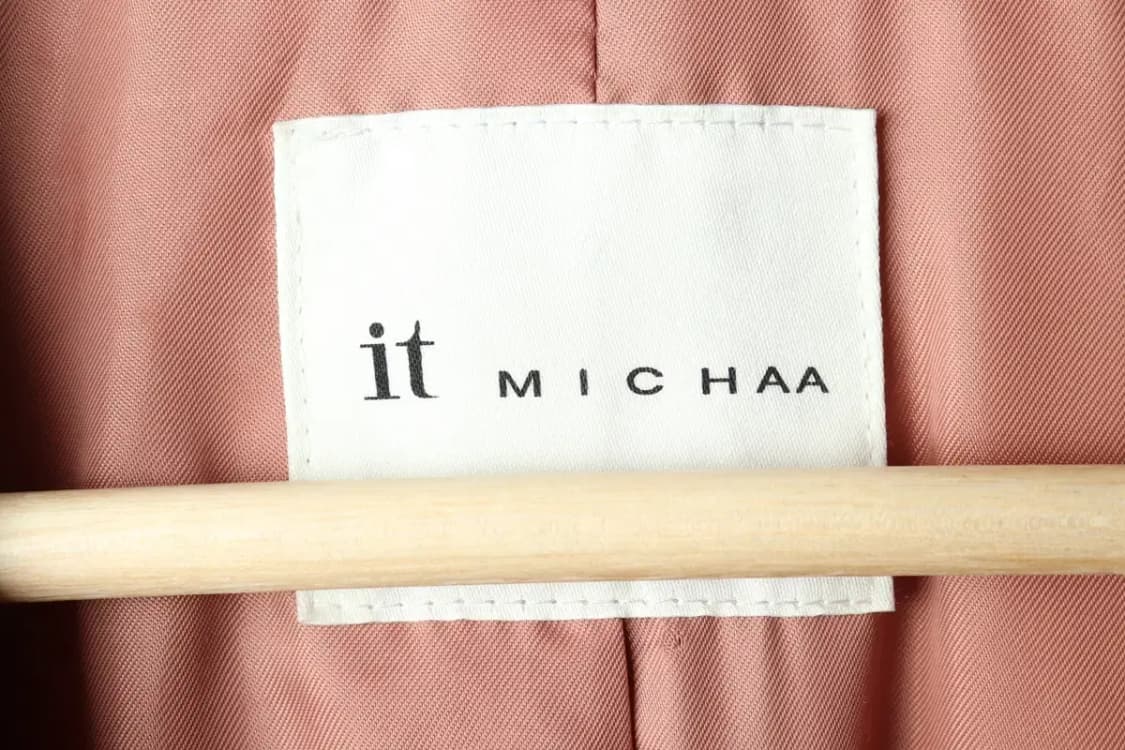 W(S) 잇미샤 코트자켓 캐시미어 핑크-16707 상품이미지6