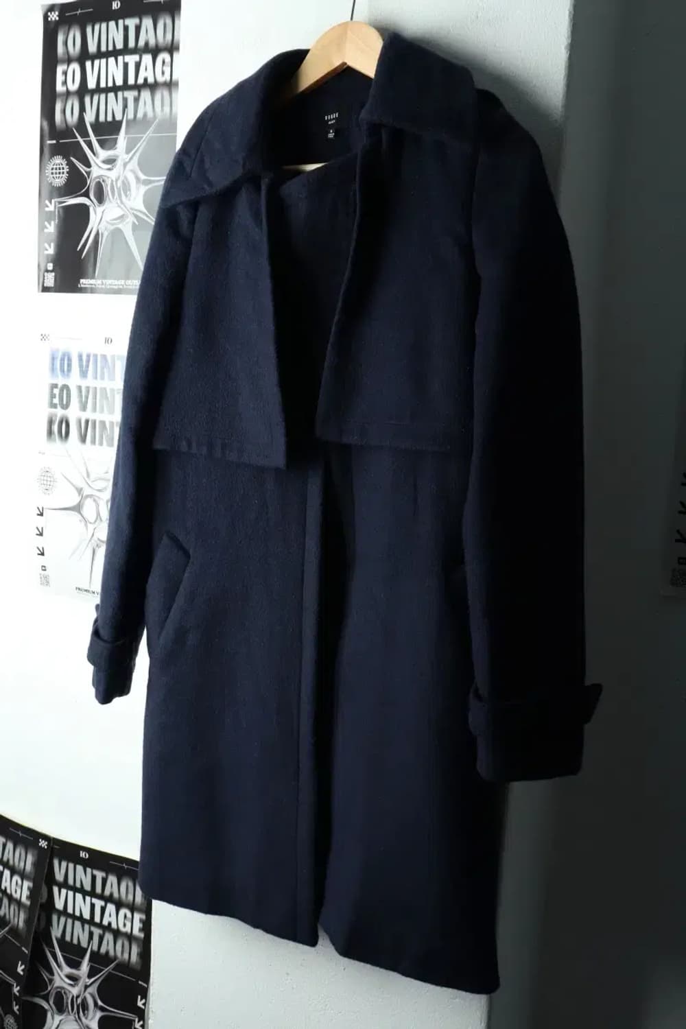 W(M-L) 로앤디누아 코트자켓 네이비 울-16708 상품이미지1