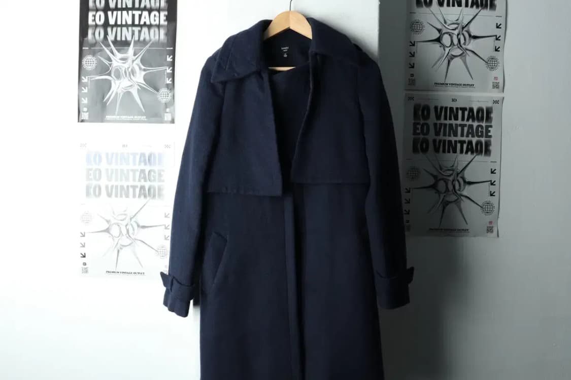 W(M-L) 로앤디누아 코트자켓 네이비 울-16708 상품이미지2