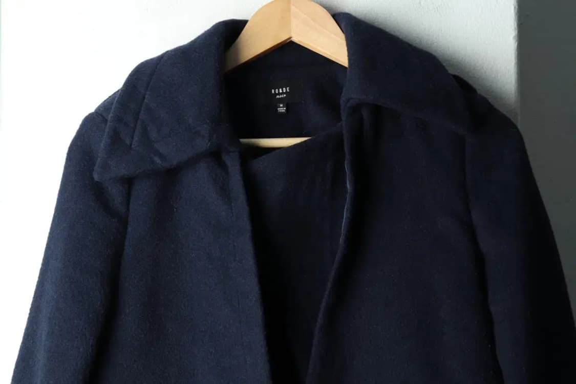 W(M-L) 로앤디누아 코트자켓 네이비 울-16708 상품이미지3