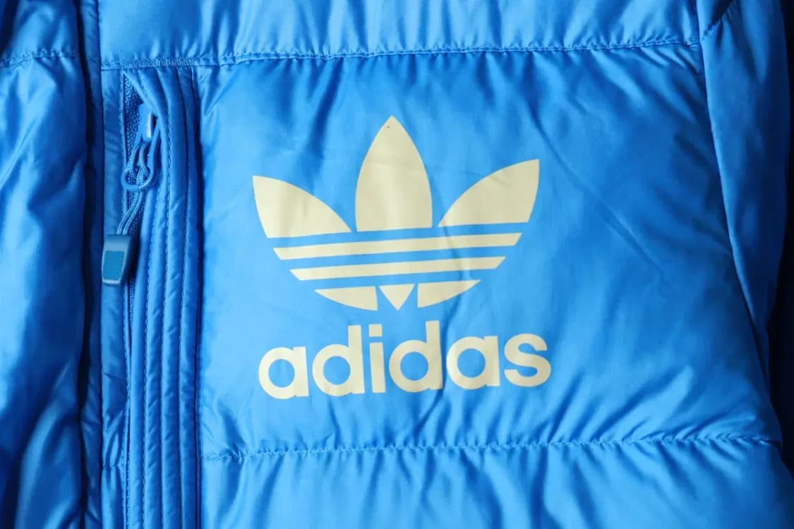 (S-M) 아디다스 패딩 점퍼자켓 오리지널 구스다운 연블루-1670B 상품이미지5
