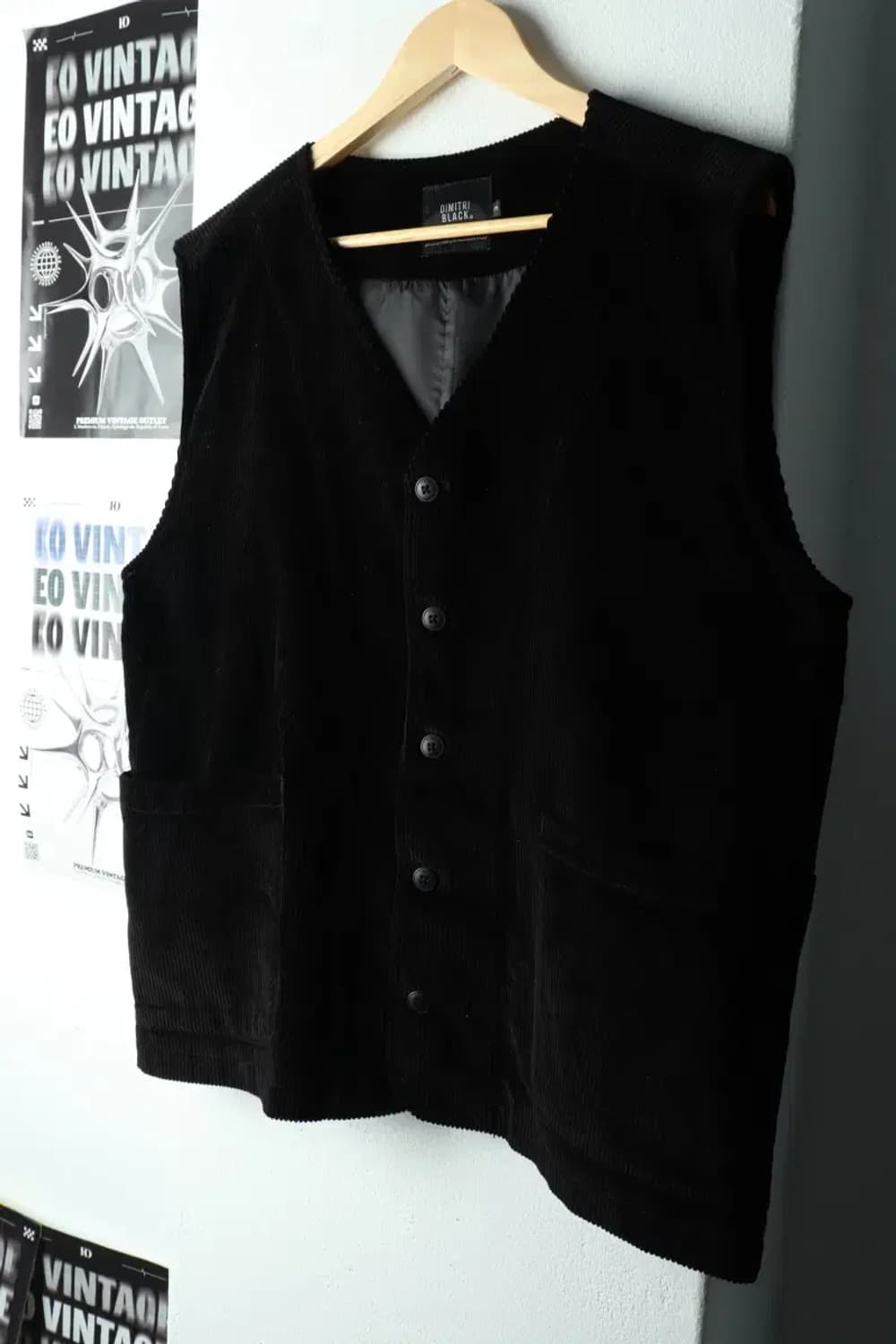 (L-XL) 디미트리블랙 집업 바람막이 점퍼자켓 퍼티크 조끼-1670E 상품이미지1