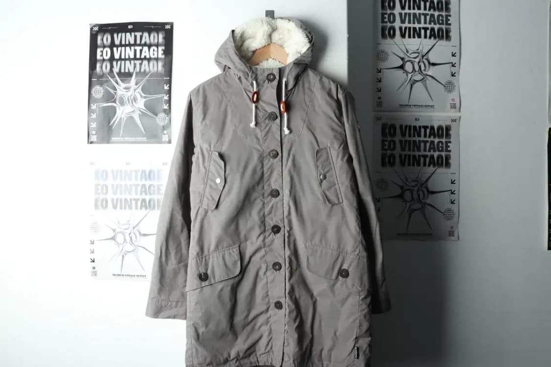 W(M-L) 말로야 집업 바람막이 점퍼자켓 야상 기모 그레이-1670F 상품이미지2