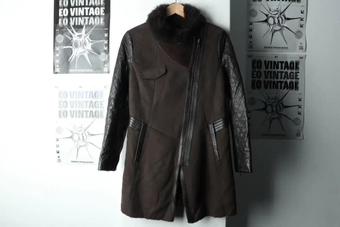 W(S) 아이잗바바 집업 바람막이 점퍼자켓 무스탕 램스킨 롱-16710 상품이미지2