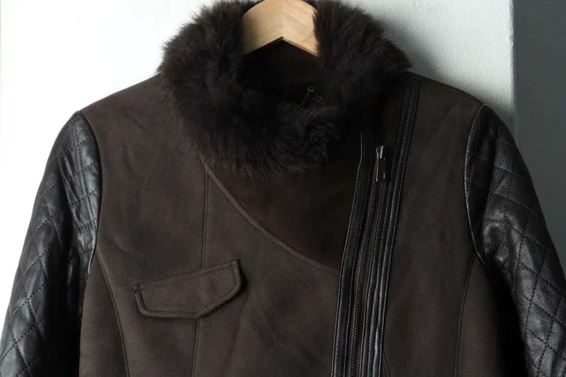 W(S) 아이잗바바 집업 바람막이 점퍼자켓 무스탕 램스킨 롱-16710 상품이미지3