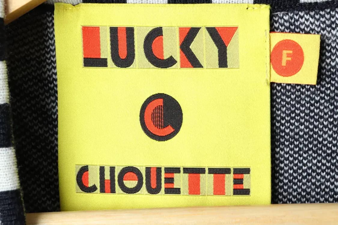 W(F) 럭키슈에뜨 드레스 원피스 니트 체크 울-16714 상품이미지5