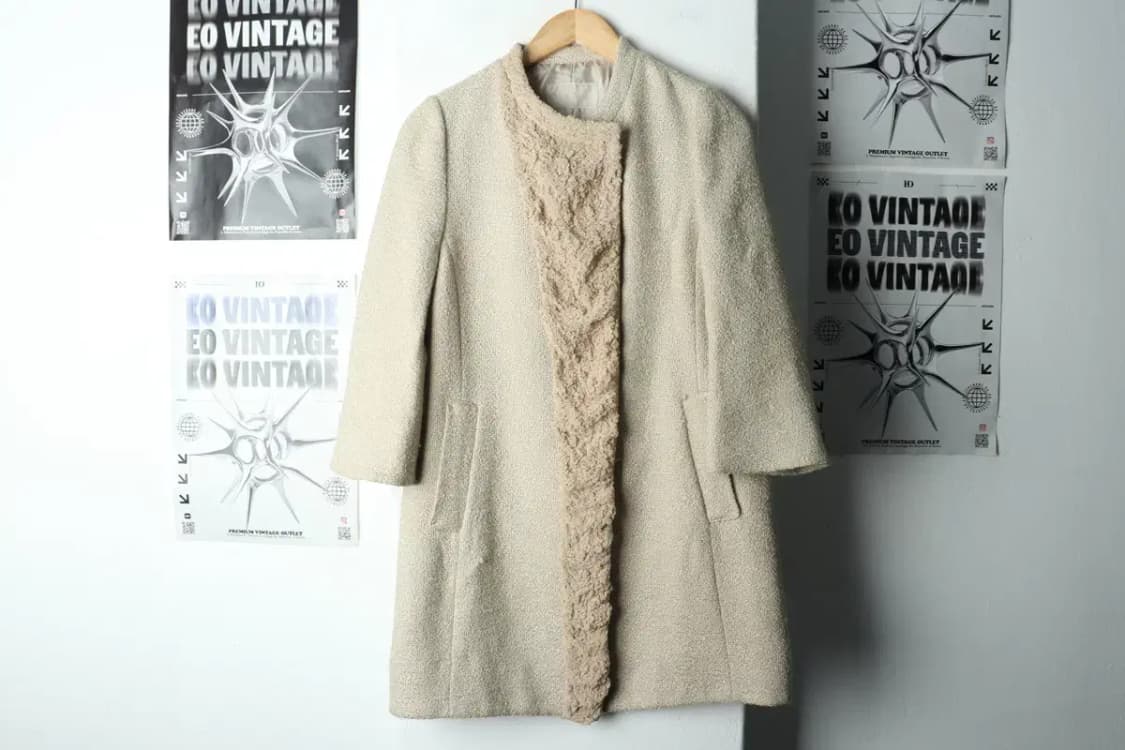 W(M) 마인 코트자켓 한섬 베이지 레이스 일본-16784 상품이미지2