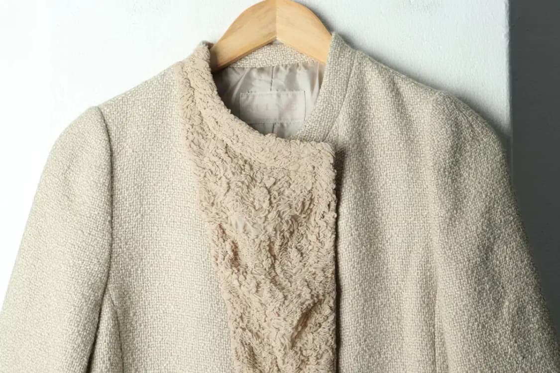 W(M) 마인 코트자켓 한섬 베이지 레이스 일본-16784 상품이미지3