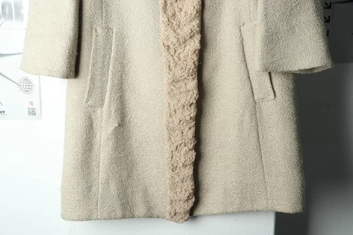 W(M) 마인 코트자켓 한섬 베이지 레이스 일본-16784 상품이미지4