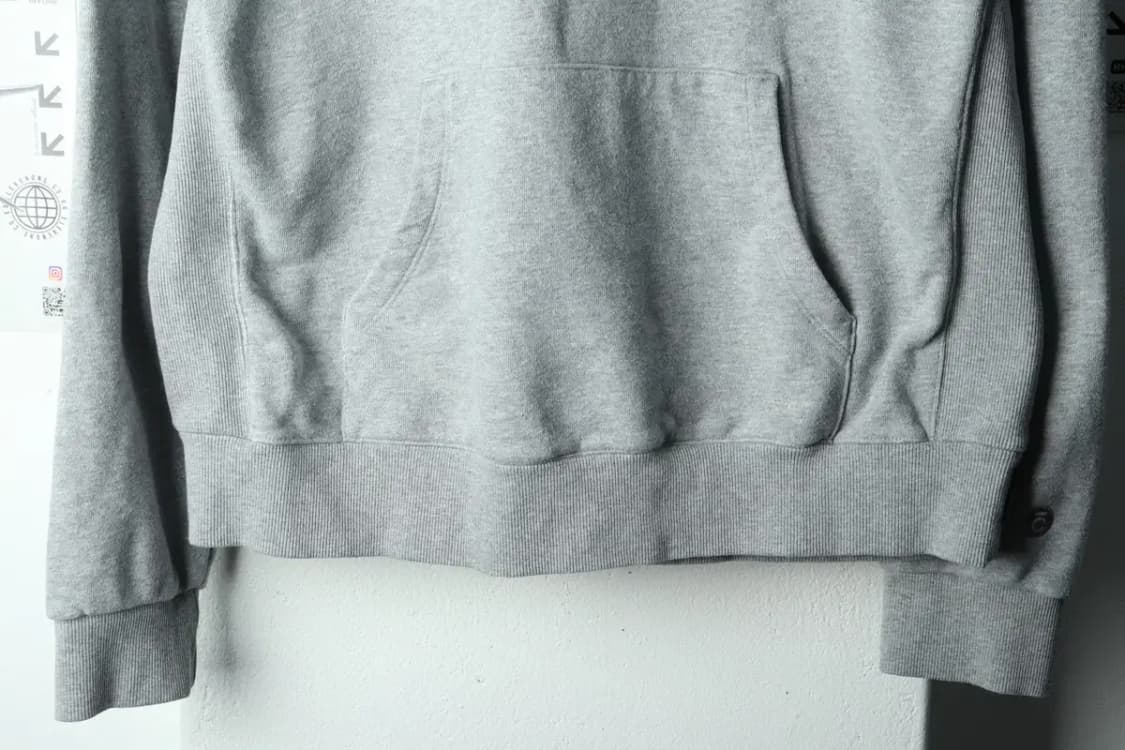 (XL) 커버낫 후드티셔츠 사용감 빅로고 그레이-16787 상품이미지4