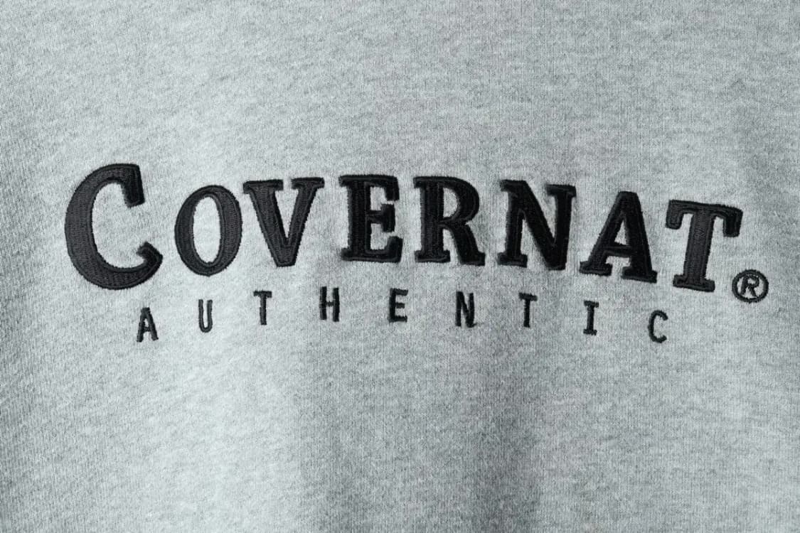 (XL) 커버낫 후드티셔츠 사용감 빅로고 그레이-16787 상품이미지5