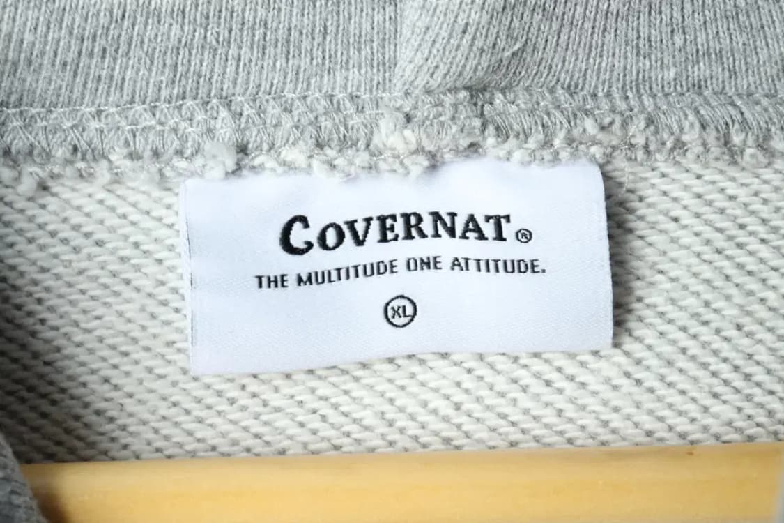 (XL) 커버낫 후드티셔츠 사용감 빅로고 그레이-16787 상품이미지8