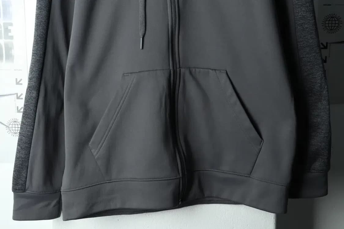 (M) 아디다스 후드집업 기능성 기모 그레이-16788 상품이미지4