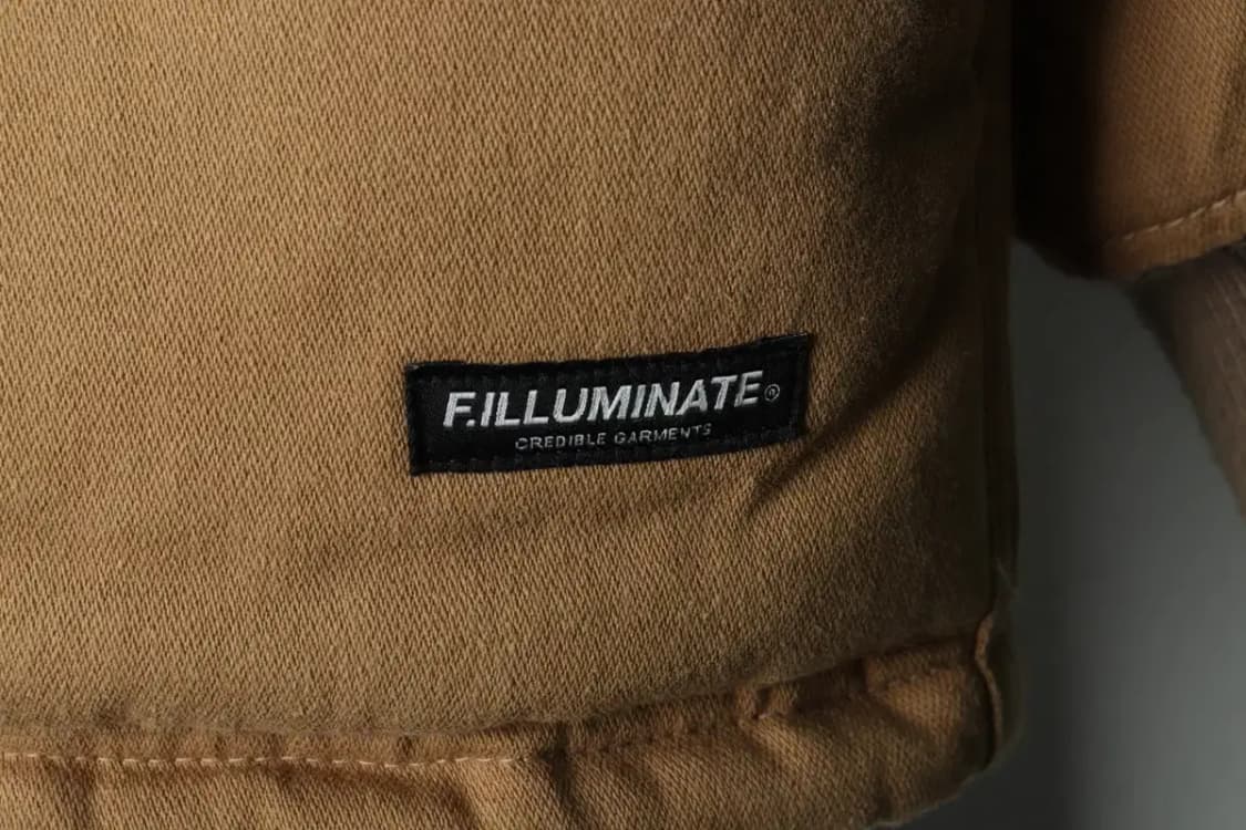 (M) 필루미네이트 패딩 점퍼자켓 야상 브라운 퍼 누빔-1678B 상품이미지6