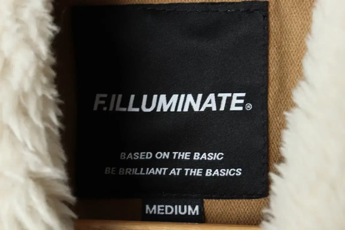 (M) 필루미네이트 패딩 점퍼자켓 야상 브라운 퍼 누빔-1678B 상품이미지8