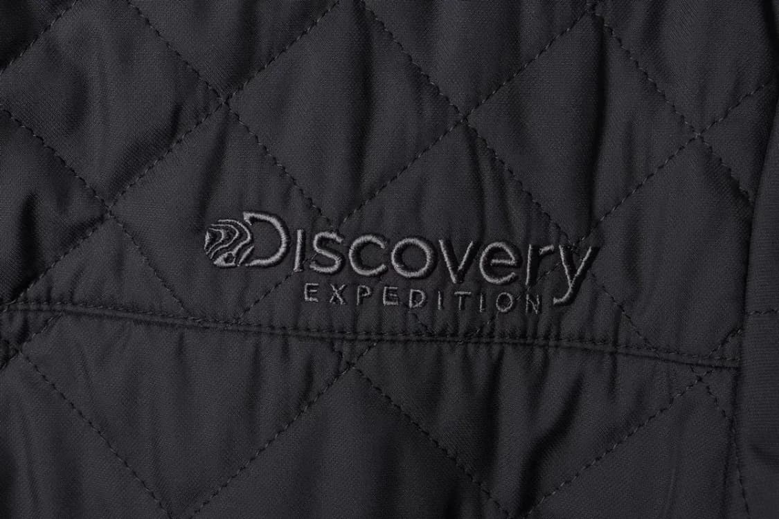 (M) 디스커버리 패딩 점퍼자켓 경량 차콜 올드스쿨 누빔 퀼팅-1678C 상품이미지6