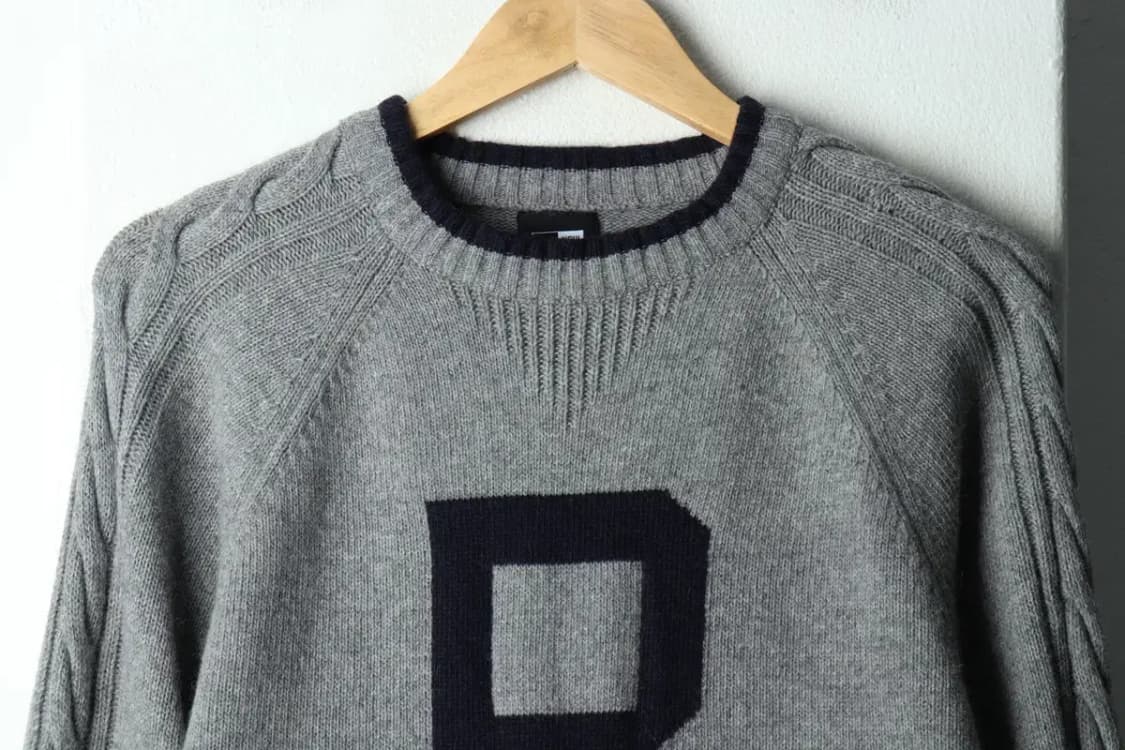 (XL-2XL) 뉴에라 니트 빅사이즈 보스톤 그레이 울-1678E 상품이미지3