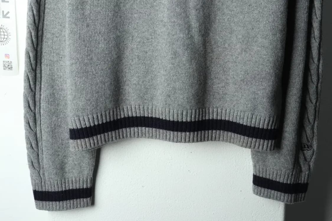 (XL-2XL) 뉴에라 니트 빅사이즈 보스톤 그레이 울-1678E 상품이미지4