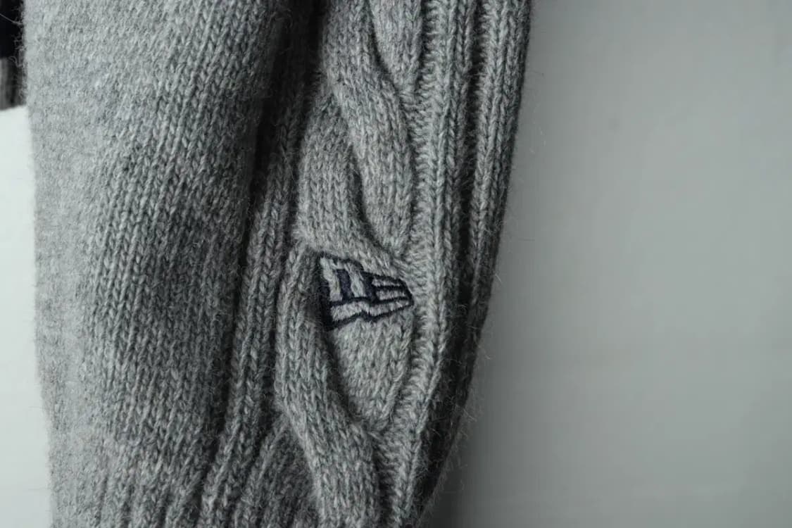 (XL-2XL) 뉴에라 니트 빅사이즈 보스톤 그레이 울-1678E 상품이미지5