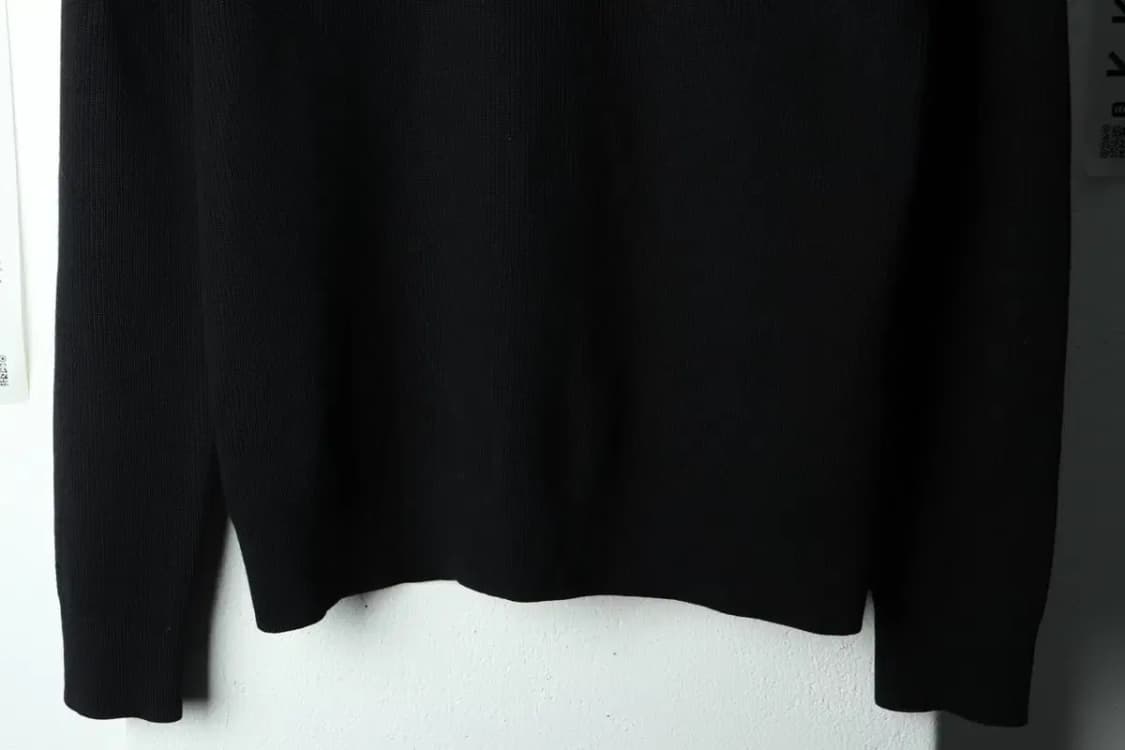 (M-L) 띠어리 니트 목폴라 블랙 울-1678F 상품이미지4