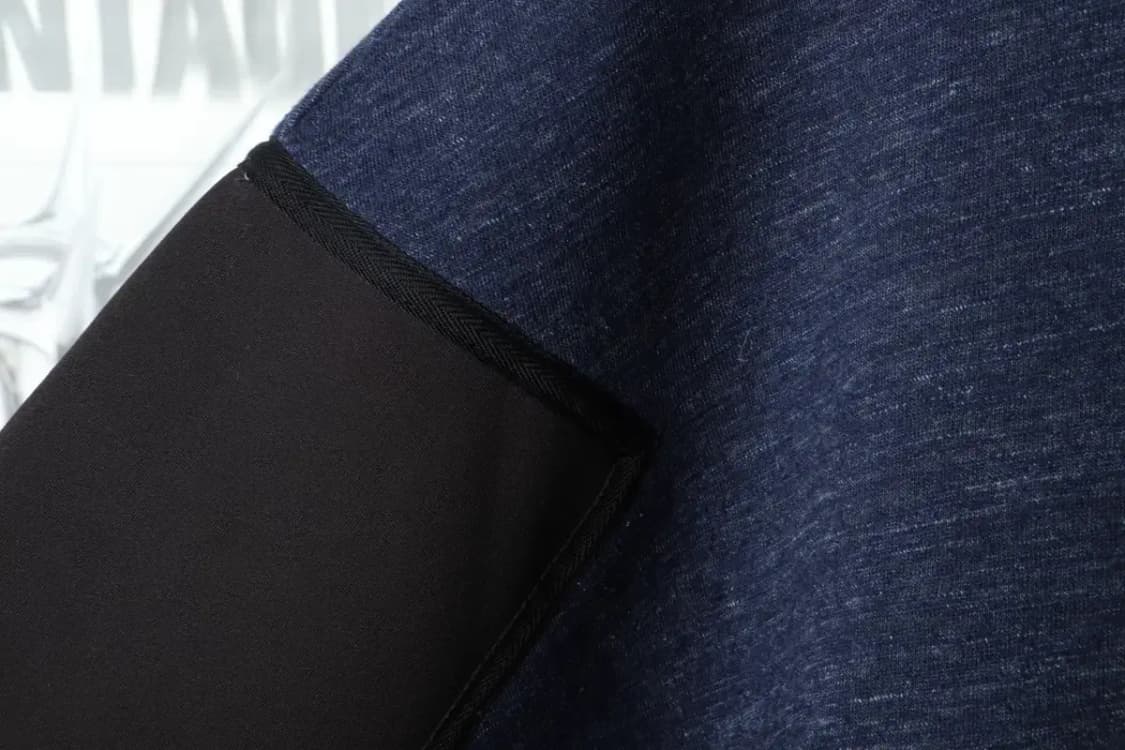 (XL) 솔리드옴므 맨투맨 티셔츠 블루 폴리 올드스쿨-16790 상품이미지5