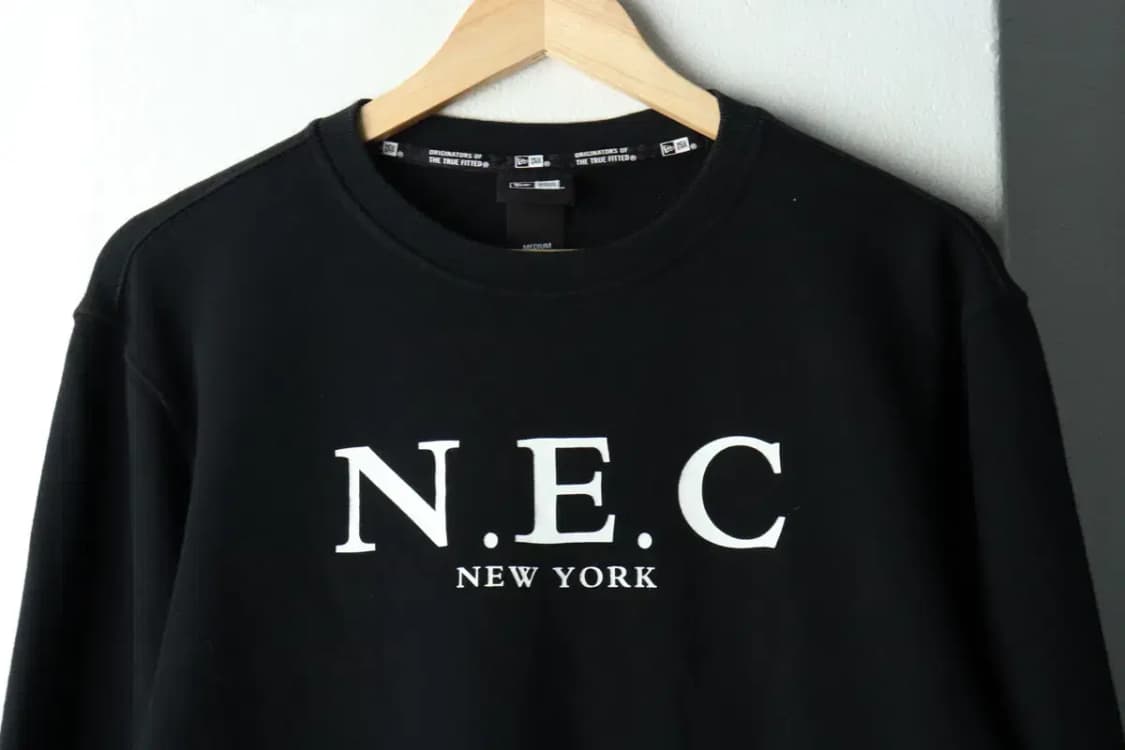 (M) 뉴에라 맨투맨 티셔츠 양키즈 블랙 올드스쿨-16793 상품이미지3