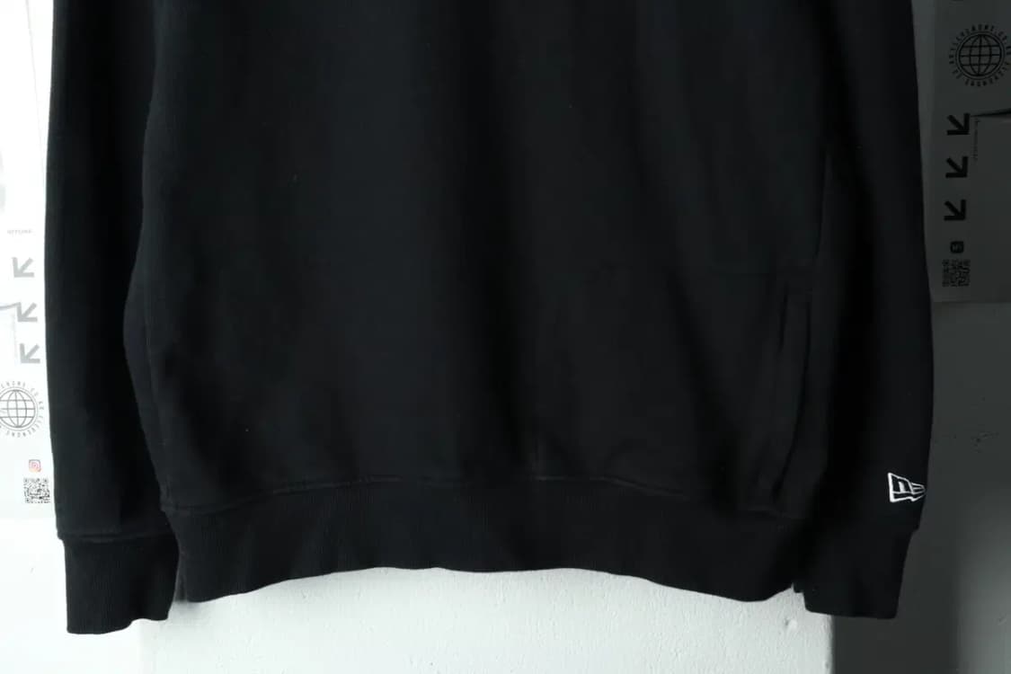 (M) 뉴에라 맨투맨 티셔츠 양키즈 블랙 올드스쿨-16793 상품이미지4